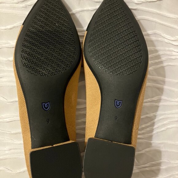 NWOT Rothy's The High Point Heel Camel Tan Black Captoe Size 9 - Picture 8 of 10